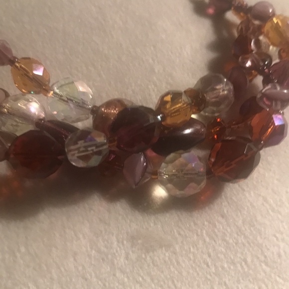 love, Savvy Handcrafted Multicolored Glass and Crystal Beaded Bracelet - Picture 4 of 4
